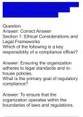 400-question Certified Regulatory and Compliance Professional (CRPC) practice exm with answers