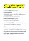 NRF 2024 Test Questions with All Correct Answers.docx