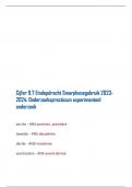 Cijfer 9.7 Eindopdracht Smarphonegebruik 2023- 2024: Onderzoekspracticum experimenteel 