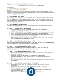 Samenvatting Beginselen van het Nederlandse staatsrecht - Hoofdstuk 2 De bronnen van het staatsrecht