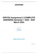 MAC4863 Assignment 2 (DETAILED ANSWERS) 2024 - DISTINCTION GUARANTEED