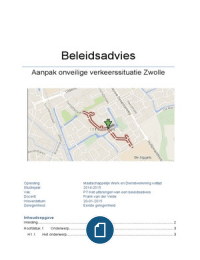 P7: Uitbrengen van een beleidsadvies: Beleidsadvies 