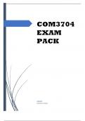 COM3704 EXAM PACK 2024