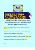 MPOETC ACT 120/ MPOETC State Certification Study Guide Bundle Pack. 