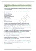 NURS 220 Exam 3 Questions with Verified Answers-Graded A-Plus..