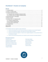 Educatiever Inleiding Finance H7