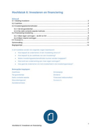 Educatiever Inleiding Finance H6