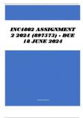 INC4802 Assignment 2 2024 (897573) - DUE 18 June 2024