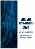 ENC1501 Assignment 3 2024 | Due August 2024
