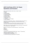 ACG CxA Exam Bundle