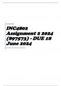 INC4802 Assignment 2 2024 (897573) - DUE 18 June 2024