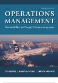 Operations management 12 edition Jay Heizer