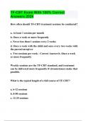 TF-CBT Exam With 100% Correct Answers 2024