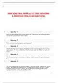 NRNP 6566 FINAL EXAM LATEST 2022-2023 FORM B /NRNP6566 FINAL EXAM QUESTIONS