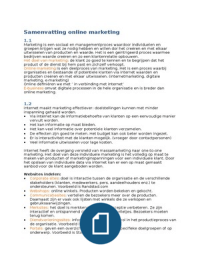 Hoofdstuk 1 en 2 (basisboek online marketing) 