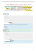 Straighterline BIO 201 Anatomy & Physiology I Graded Exam 1 (New Version June 2024)