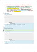 Straighterline BIO 202 Anatomy and Physiology II Midterm Exam (New Version June 2024)