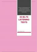 80 IELTS Listening Tests