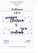 Apuntes de Física sobre Resistencia Eléctrica y La Ley de Coulomb