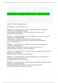 TExES Principal 268 Exam Domains 2 Questions and Answers