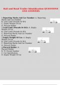 Rail and Road Trailer Identification QUESTIONS AND ANSWERS