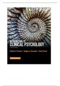  Introduction to Clinical Psychology