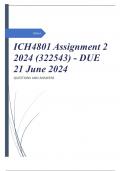 ICH4801 Assignment 2 2024 (322543) - DUE 21 June 2024