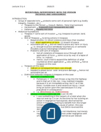 02. Intentional Interference to the Person