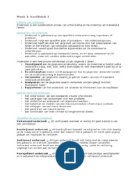 Samenvatting OSB1 met SPSS uitleg 