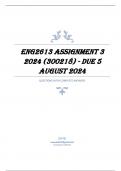 ENG2613 Assignment 3 2024 (300218) - DUE 5 August 2024