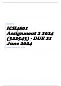 ICH4801 Assignment 2 2024 (322543) - DUE 21 June 2024