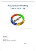 Moduleopdracht kwaliteitmanagement NCOI (cijfer 9!!!) incl. beoordeling