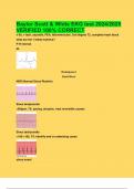 Baylor Scott & White EKG test 2024/2025  VERIFIED 100% CORRECT