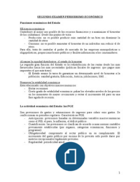 Periodismo económico (II): funciones del Estado, actividad económica, política fiscal, inflación...)