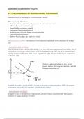 First and second year Macroeconomics A level AQA notes