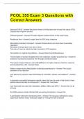 PCOL 355 Exam 3 Questions with Correct Answers.docx