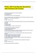 PCOL 355 Final Review Questions with Answers All Correct.docx
