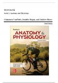 Test Bank For Seeleys Anatomy and Physiology, 13th Edition (VanPutte, 2023) 9781264103881 Chapter 1-29 Complete Guide.