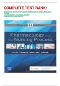 COMPLETE TEST BANK: Pharmacology And The Nursing Process10th Edition By Linda Lilley, All Chapters Included | Verified Questions And Answers Complete Guide 2023/2024 Latest UPDATE.