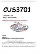 CUS3701 ASSIGNMENT 3 2024