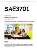 SAE3701  ASSIGNMENT 3 2024