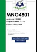 MNG4801 Assignment 2 (QUALITY ANSWERS) 2024