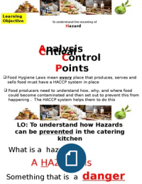 HACCP Revision