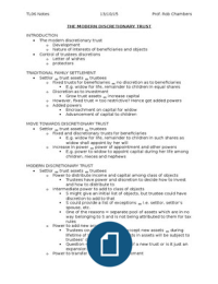 06. Modern Discretionary Trusts