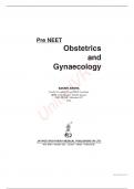 Pre Neet obstetrics & Gynaecology with 100% correct answers | verified | latest update 2024