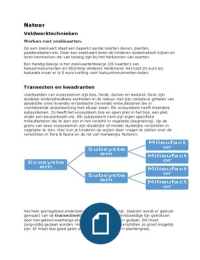 Natuur samenvatting schoolomgeving