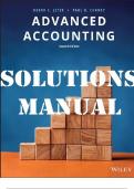 Advanced Accounting 7th Edition by Debra  Jeter and Paul Chaney SOLUTIONS MANUAL 