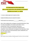 Fundamentals ATI Proctored Exam (2023 / 2024) With 70 NGN Questions and Answers & Rationales (Verified Full Exam) / A+ Grade