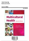 Test Bank for Multicultural Health, 2nd Edition by Lois A. Ritter, 9781284021028, Covering Chapters 1-13 | Includes Rationales