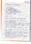 Federalism and Power sharing of class 10 handwritten notes